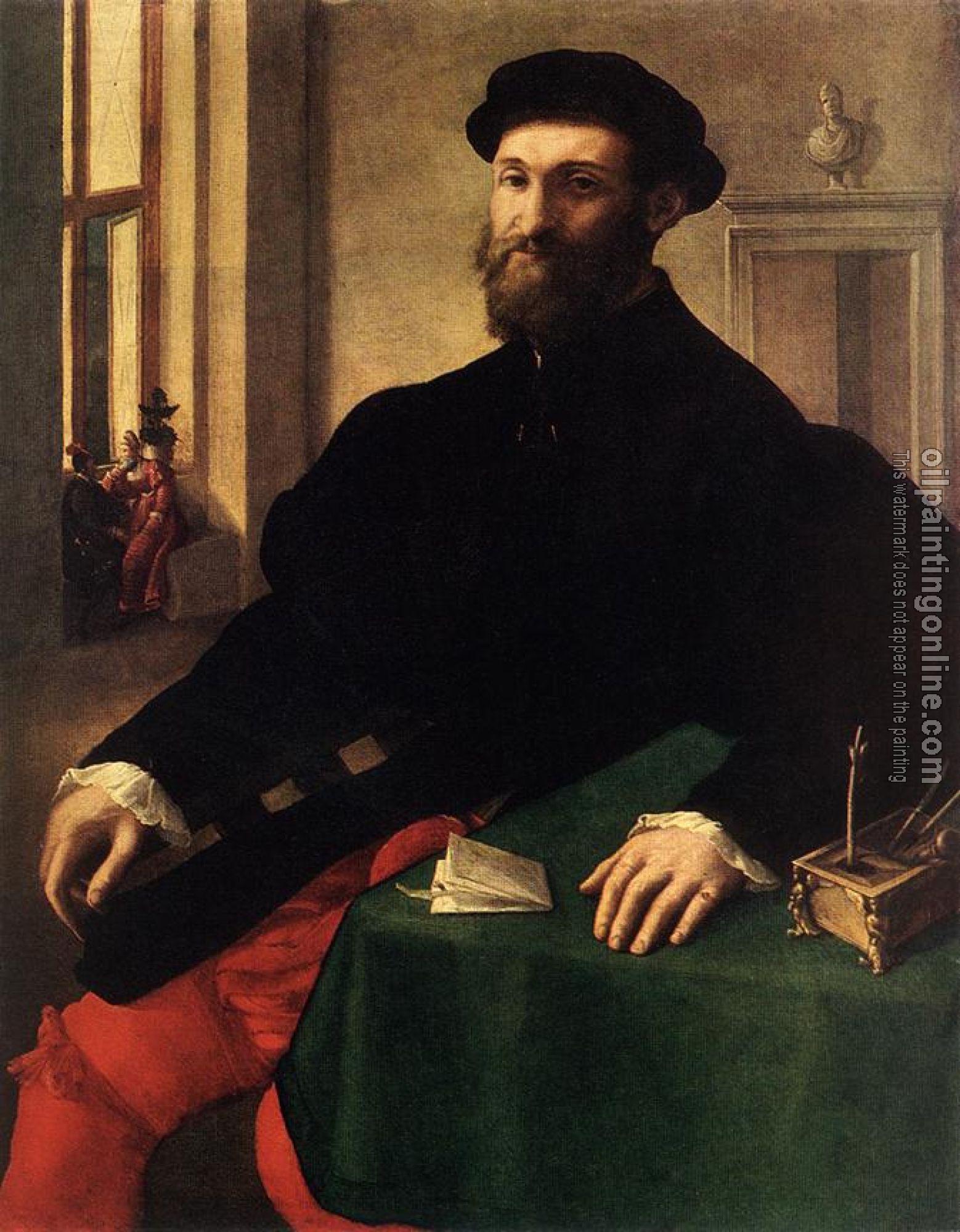 Giulio Campi - Portrait of a Man